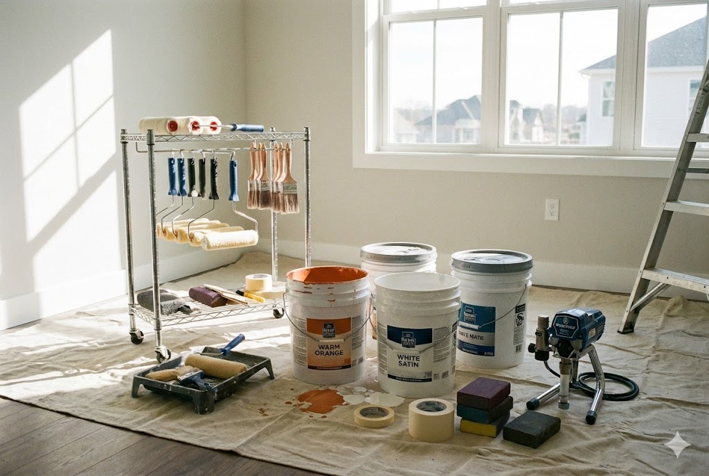 Gips en Verf Voorbereiding